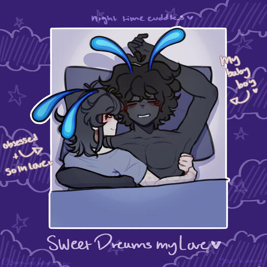 night time cuddles